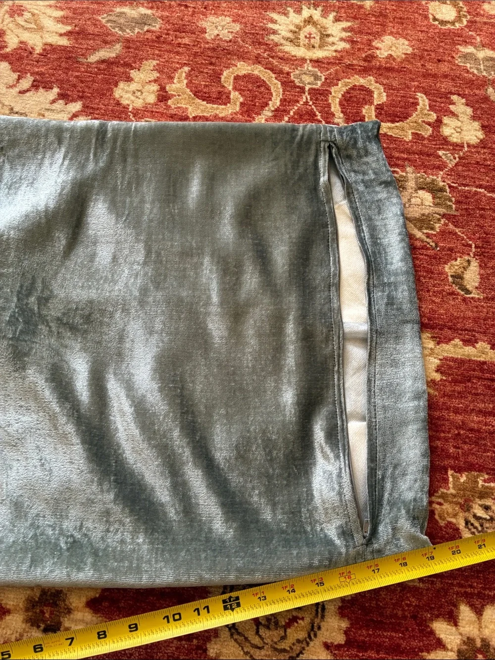 2 Gray and Silver Checkered Decorative Pillows